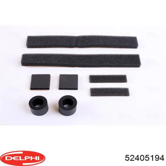 Радіатор пічки 52405194 Delphi