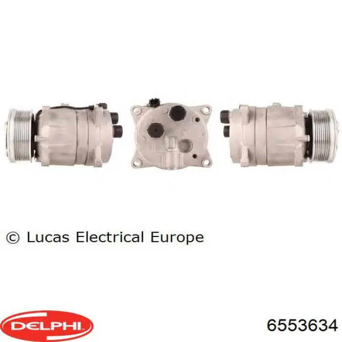 6553634 Delphi Компресор холодоагенту