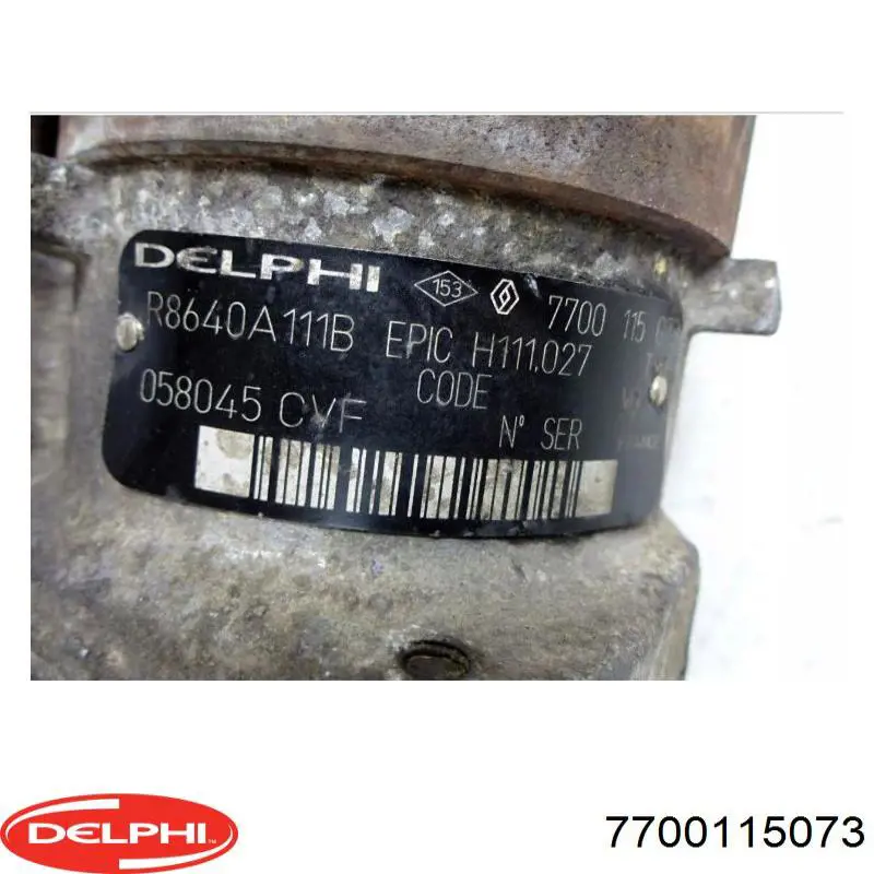Насос паливний високого тиску Delphi 7700115073 ціна, від 299.04 USD