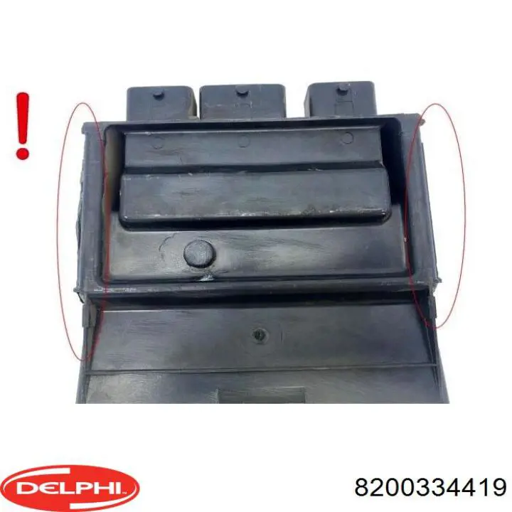 Електронний блок керування двигуном 8200334419 Delphi