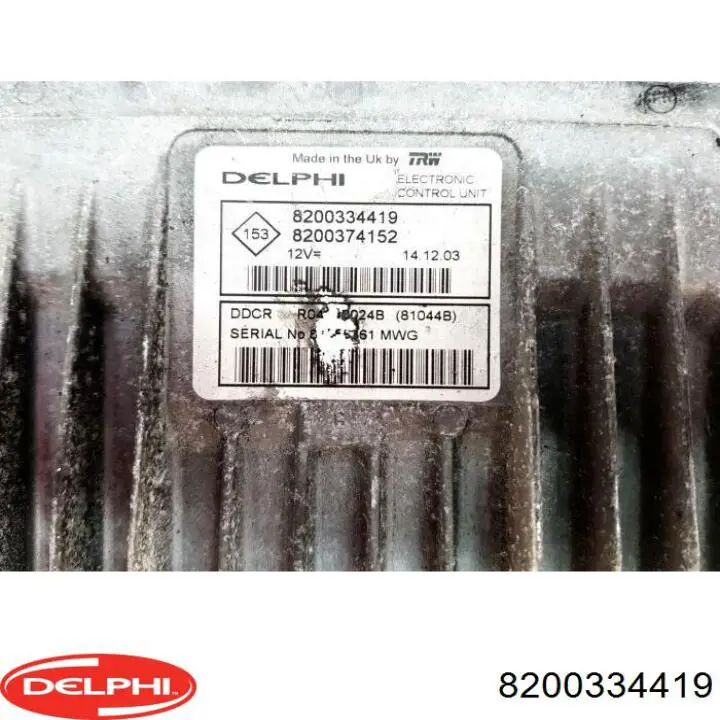 8200334419 Delphi Блок електронного управління