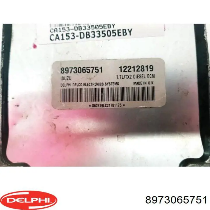  Delphi 8973065751 ціна, від 56.31 USD