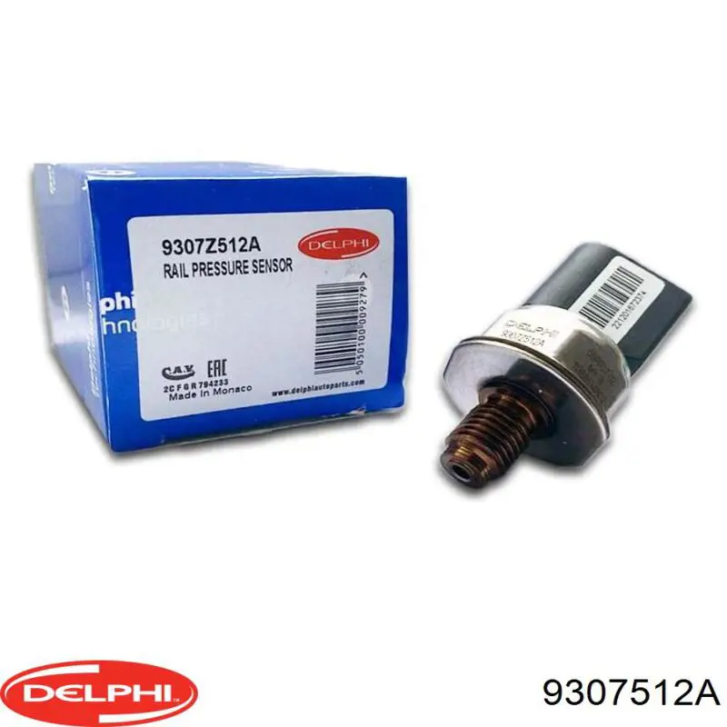 Датчик давления топлива DELPHI 9307512A