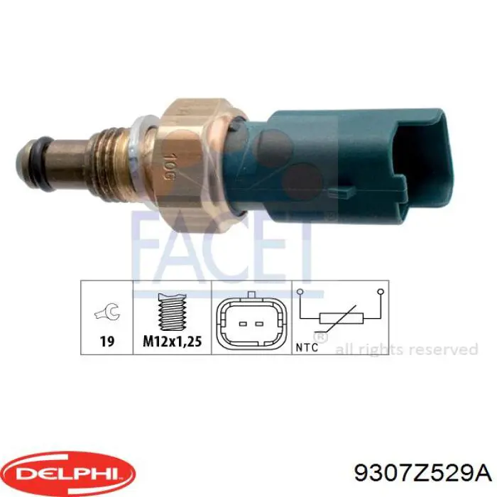  Peugeot/Citroen 9307Z529A ціна, від 12.67 USD