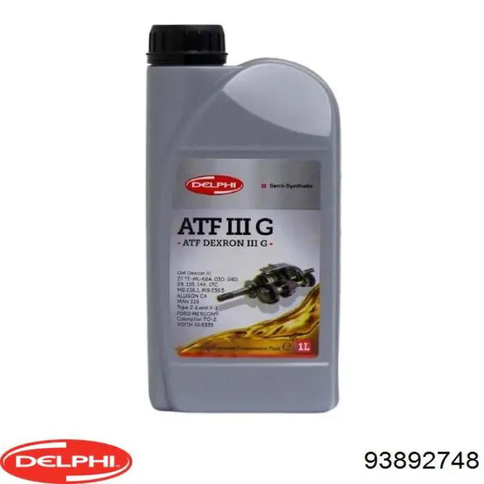 Масло трансмісії Delphi 93892748 ціна, від 11.40 USD