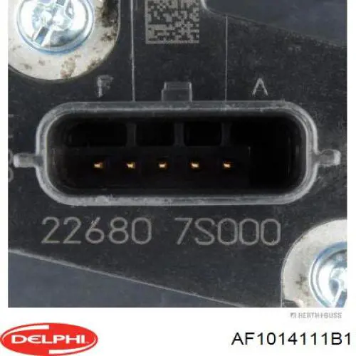Датчик масової витрати повітря Delphi AF1014111B1 ціна, від 64.70 USD