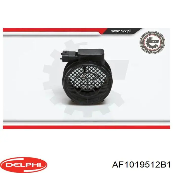 Датчик масової витрати повітря Delphi AF1019512B1 ціна, від 42.90 USD