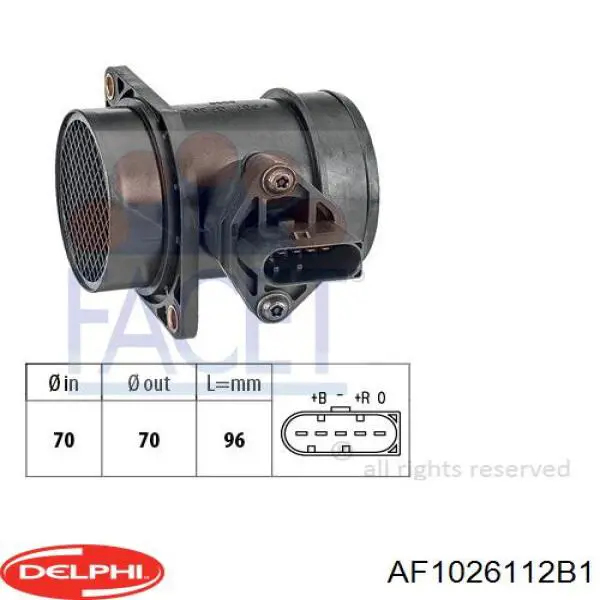 ДМРВ AF1026112B1 Delphi