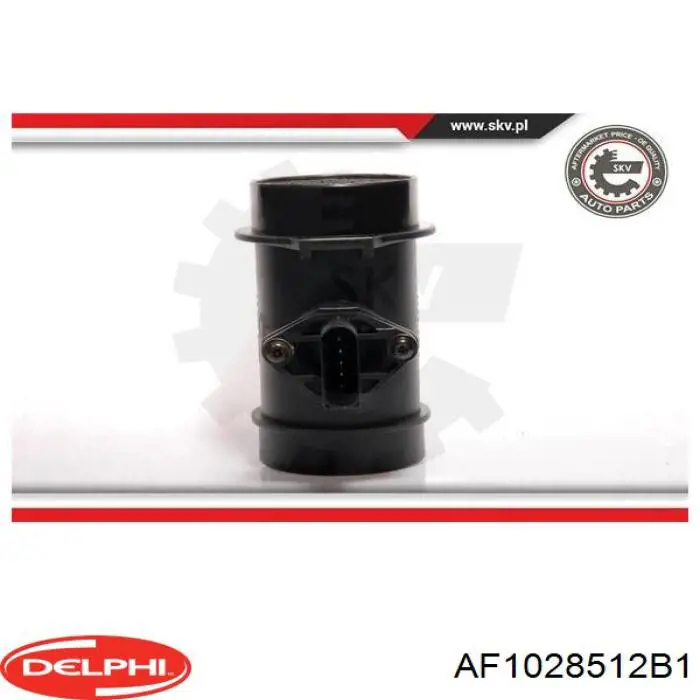 Датчик масової витрати повітря Delphi AF1028512B1 ціна, від 67.68 USD