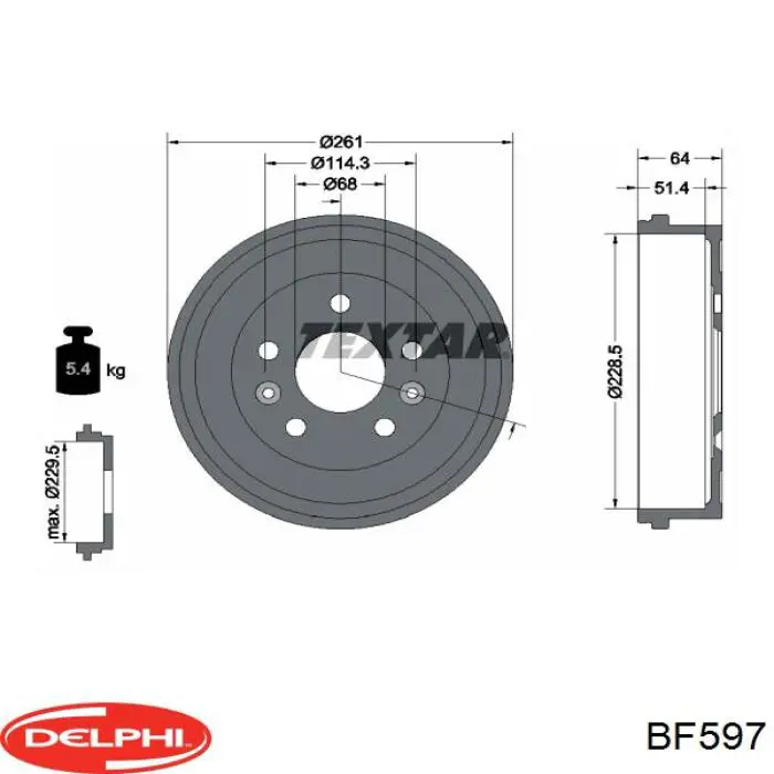  BF597 Delphi