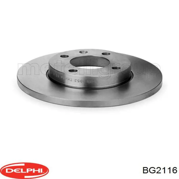 Диск переднього гальма Delphi BG2116 ціна, від 20.01 USD