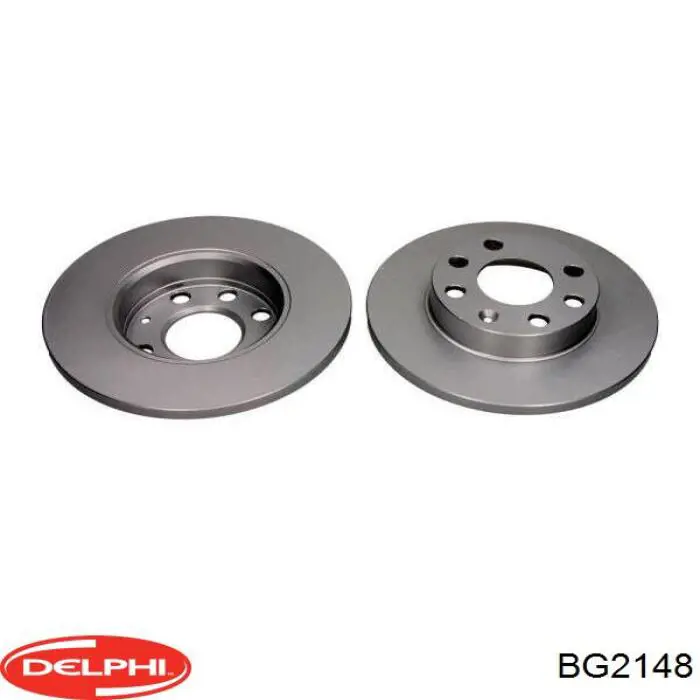 Диск переднього гальма Delphi BG2148 ціна, від 23.70 USD
