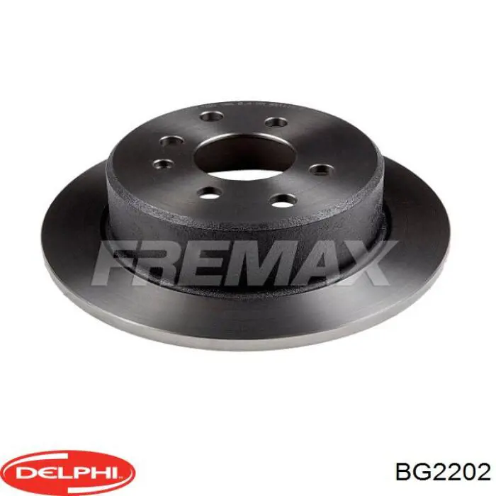 Купити BG2202 Delphi Диск заднього гальма