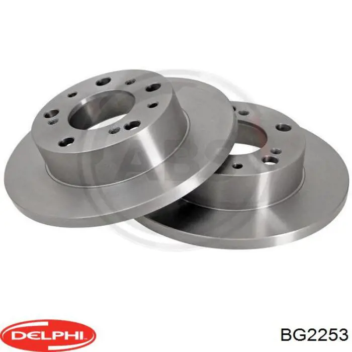 Диск переднього гальма Delphi BG2253 ціна, від 33.17 USD