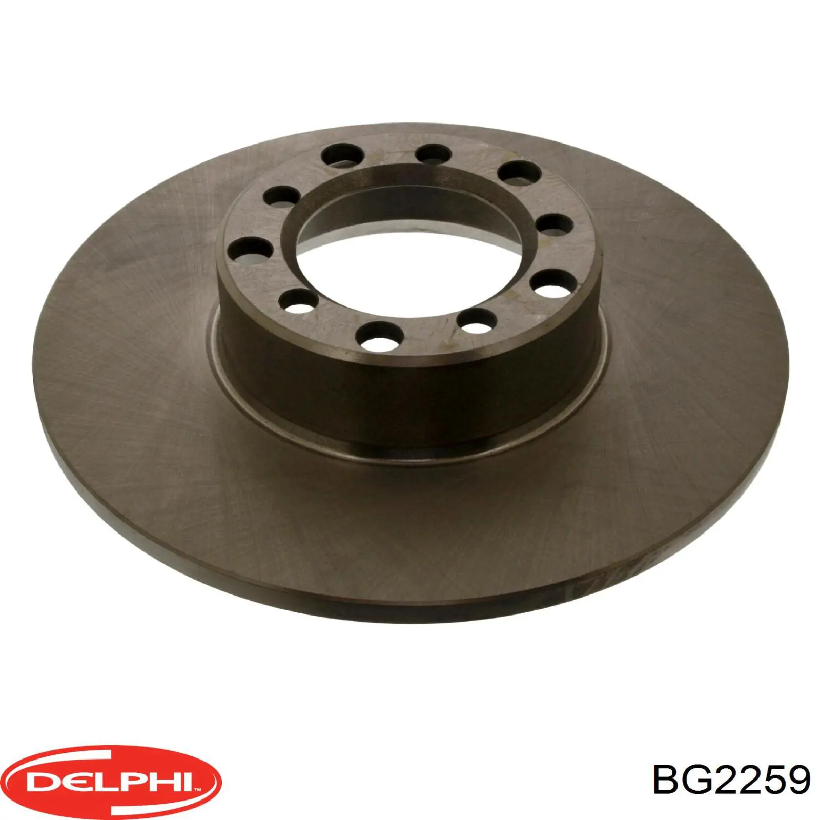 BG2259 Delphi диск гальмівний передній