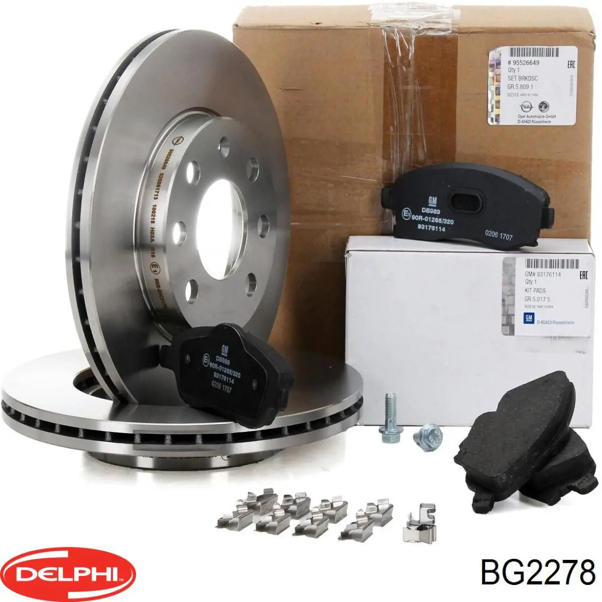 Купити BG2278 Delphi Ротор гальмівний
