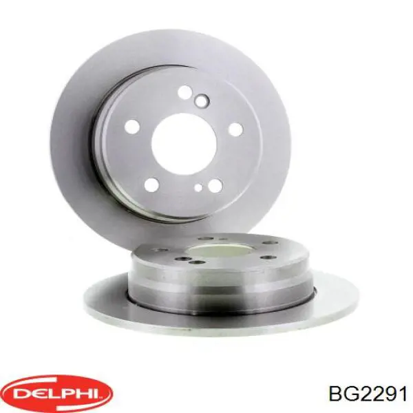 Купити BG2291 Delphi Диск заднього гальма
