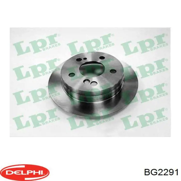 Диск гальмівний задній Delphi BG2291