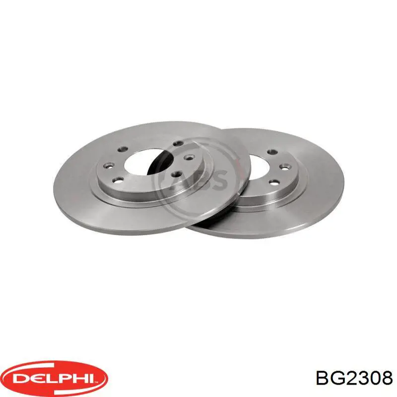 Гальмівні диски передні BG2308 Delphi
