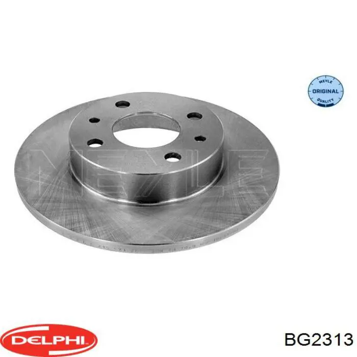 Диск переднього гальма Delphi BG2313 ціна, від 22.56 USD