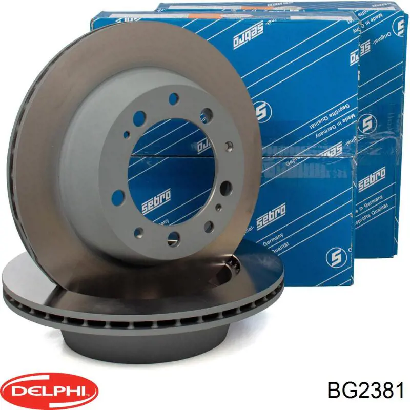 Задні дискові гальма Delphi BG2381 ціна, від 23.64 USD