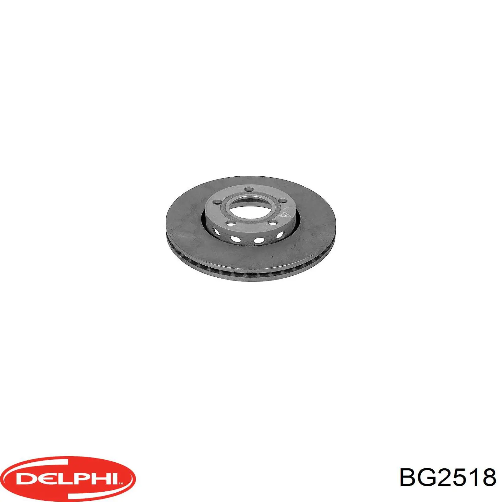 Диск переднього гальма Delphi BG2518 ціна, від 34.25 USD