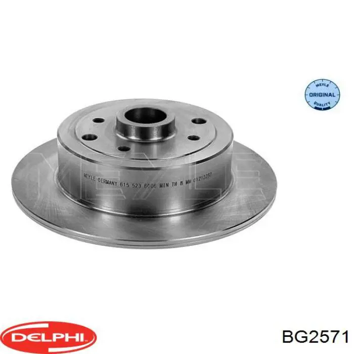 Задні дискові гальма Delphi BG2571 ціна, від 34.71 USD