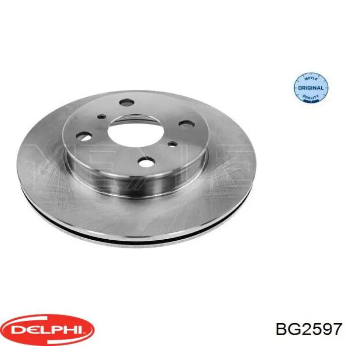 BG2597 Delphi Гальмо дискове переднє