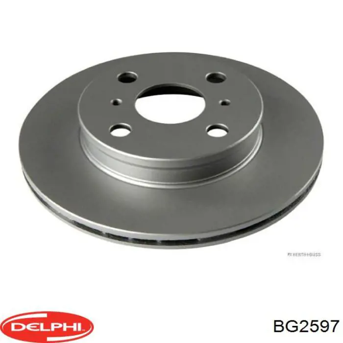 Диск переднього гальма Delphi BG2597 ціна, від 25.98 USD