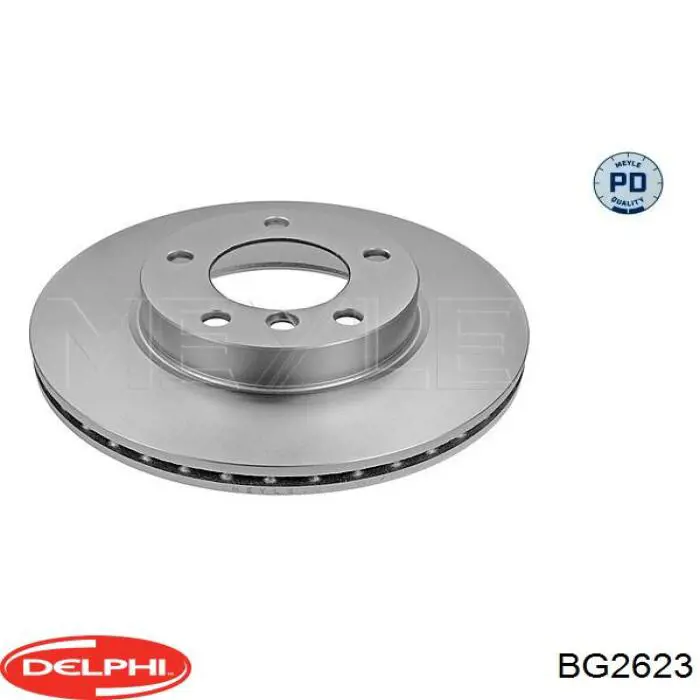 BG2623 Delphi Гальмо дискове переднє
