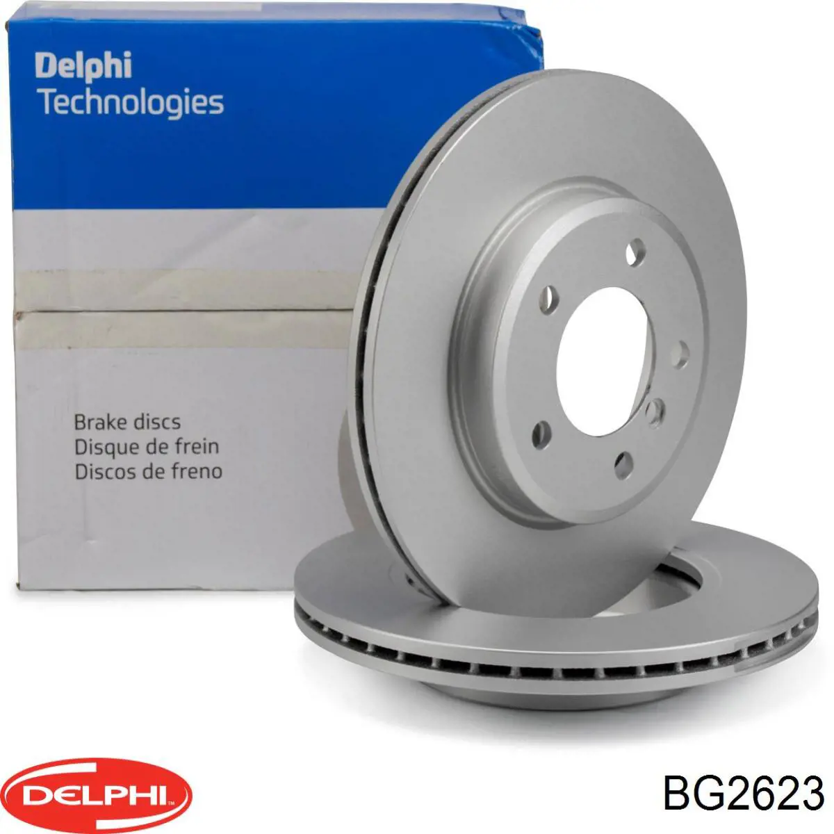 BG2623 Delphi Гальмо дискове переднє