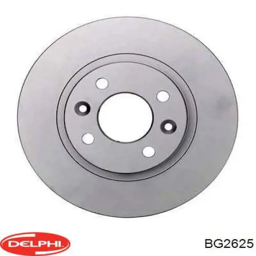 Диск переднього гальма Delphi BG2625 ціна, від 24.94 USD