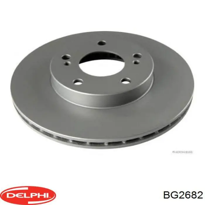 BG2682 Delphi диск гальмівний передній