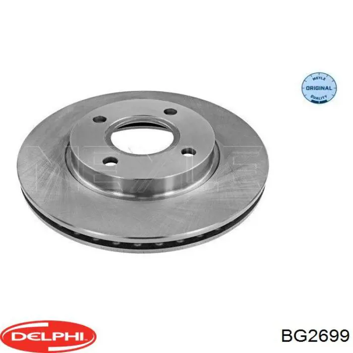 Диск переднього гальма Delphi BG2699 ціна, від 28.75 USD