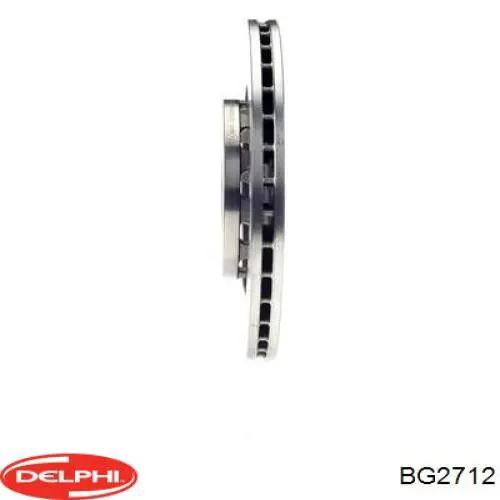 Гальмівні диски передні BG2712 Delphi