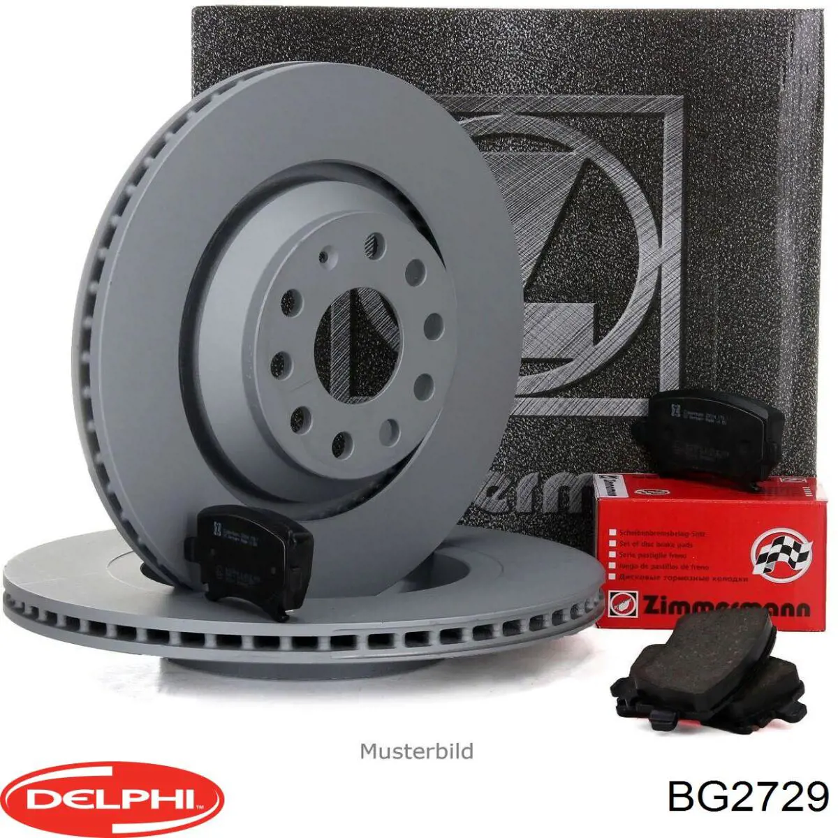 Купити BG2729 Delphi Ротор гальмівний