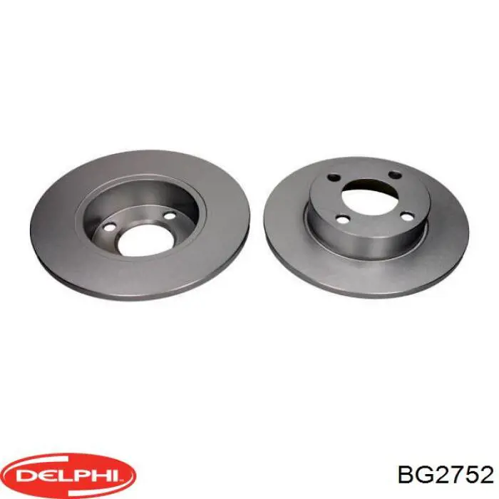 Диск переднього гальма Delphi BG2752 ціна, від 26.04 USD