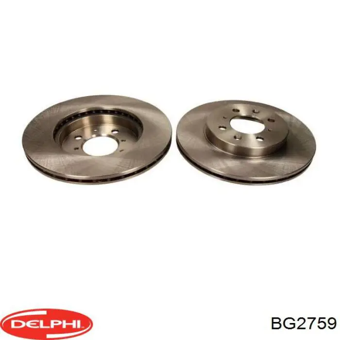 BG2759 Delphi Гальмо дискове переднє