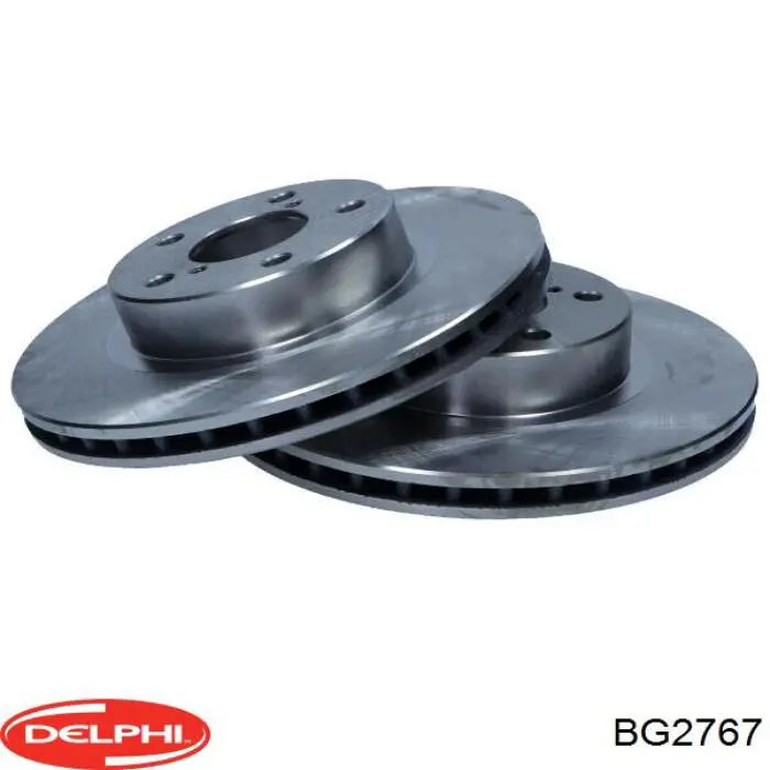 BG2767 Delphi Гальмо дискове переднє