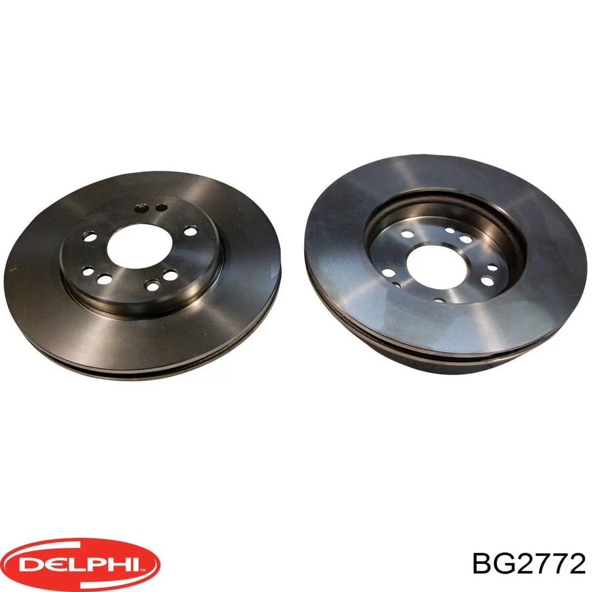Гальмівні диски передні BG2772 Delphi