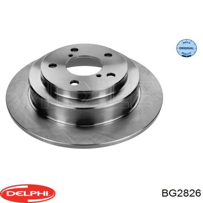 Купити BG2826 Delphi Диск заднього гальма