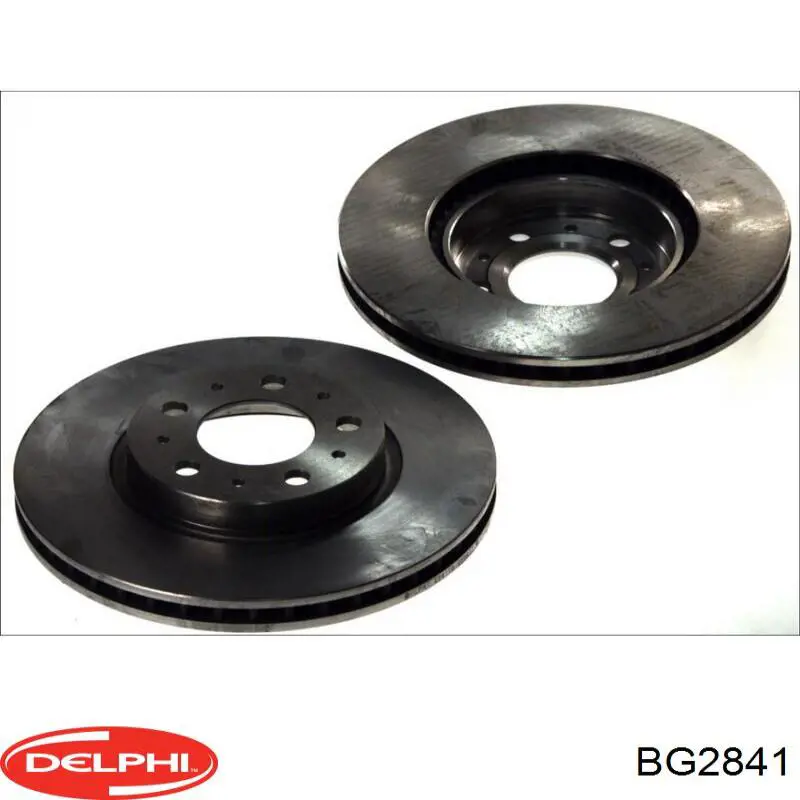 Диск переднього гальма Delphi BG2841 ціна, від 40.54 USD