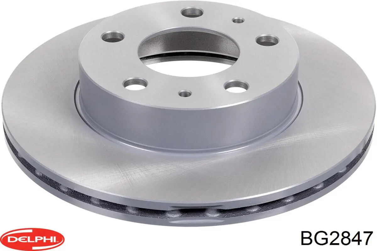 Диск переднього гальма Delphi BG2847 ціна, від 43.09 USD