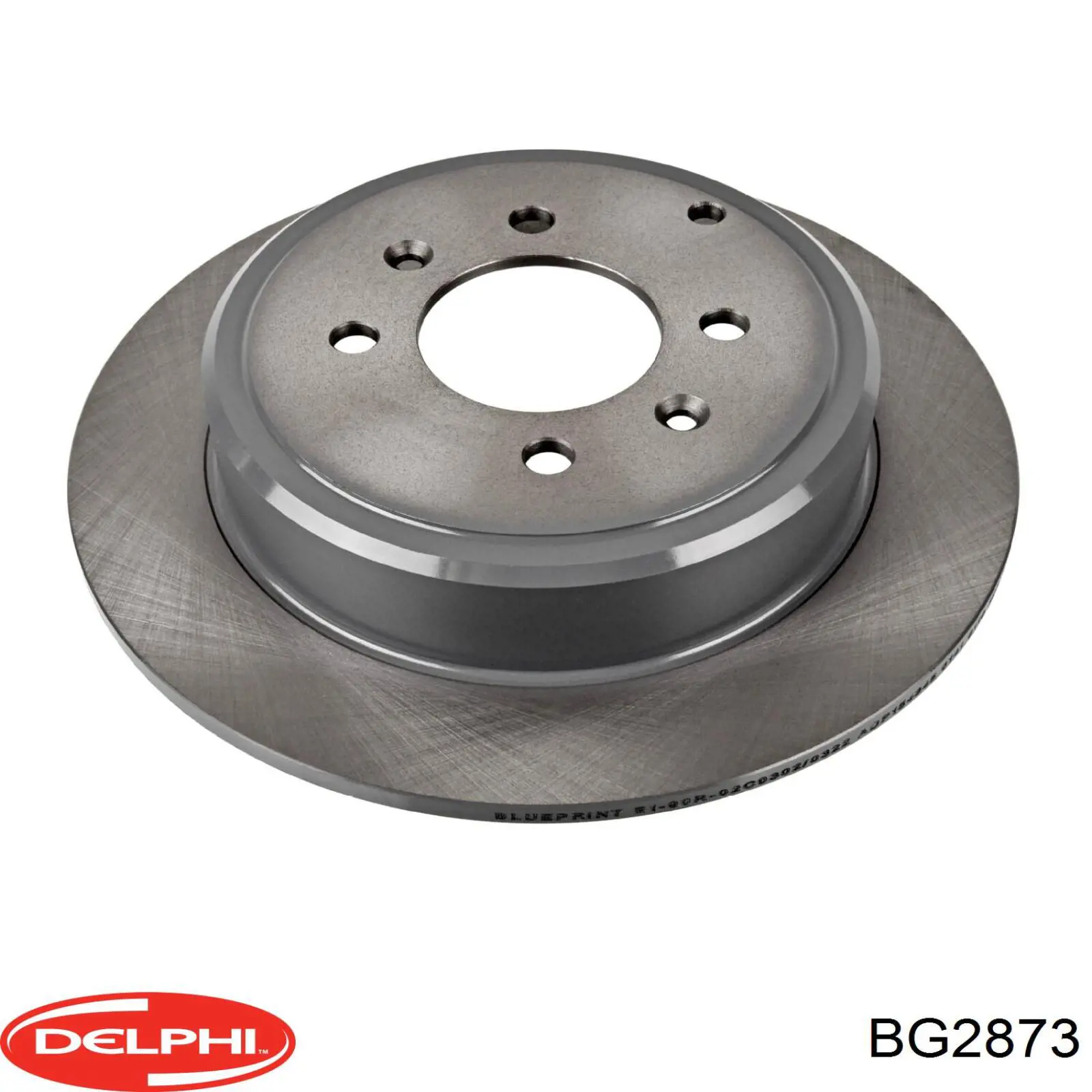 BG2873 Delphi диск гальмівний задній