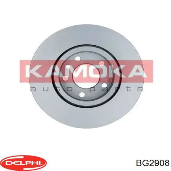 Диск переднього гальма Delphi BG2908 ціна, від 41.03 USD