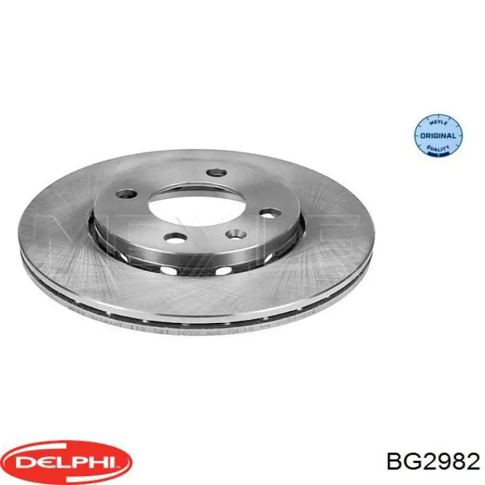 Диск переднього гальма Delphi BG2982 ціна, від 22.97 USD