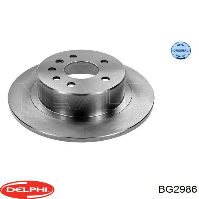 Купити BG2986 Delphi Диск заднього гальма