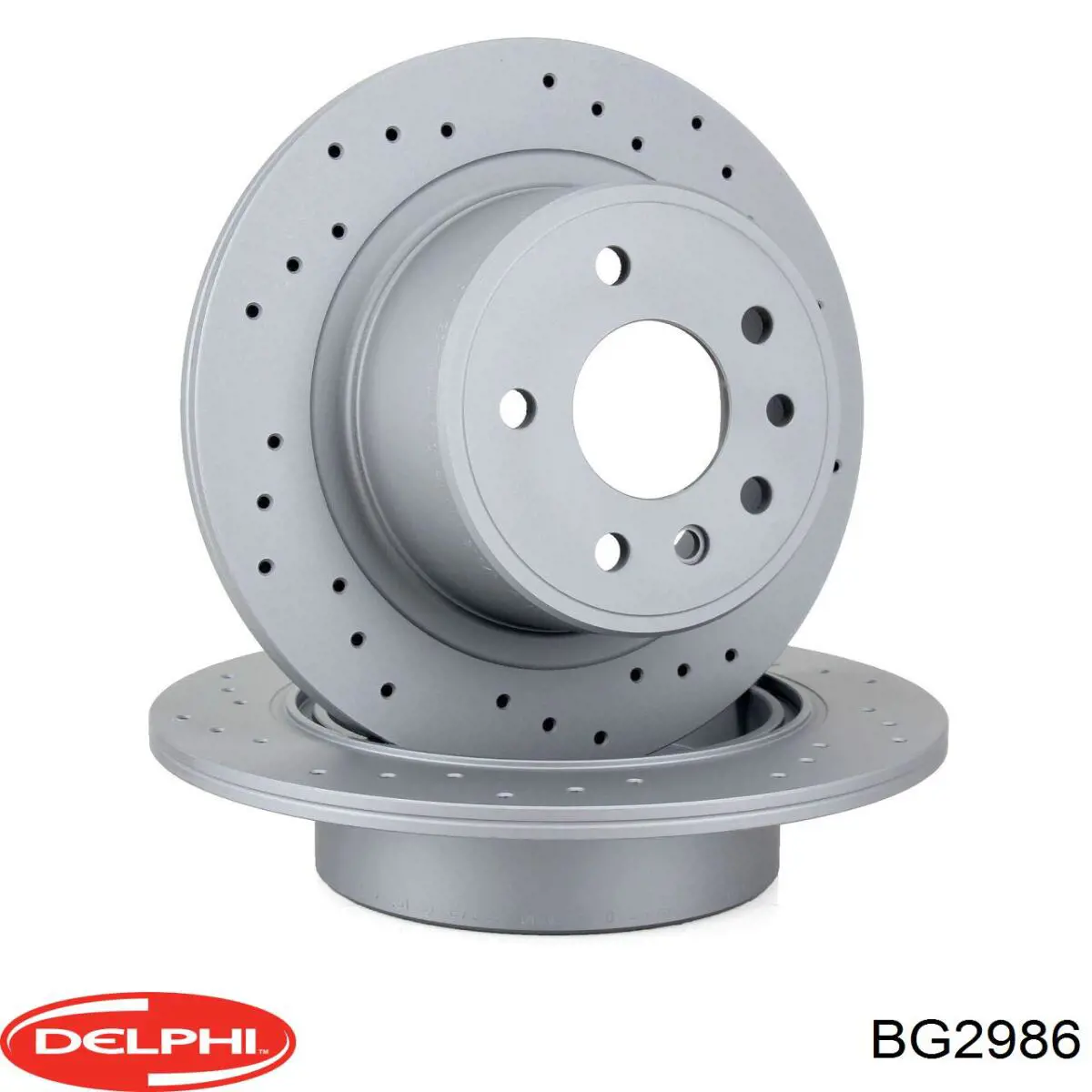 Диск гальмівний задній Delphi BG2986