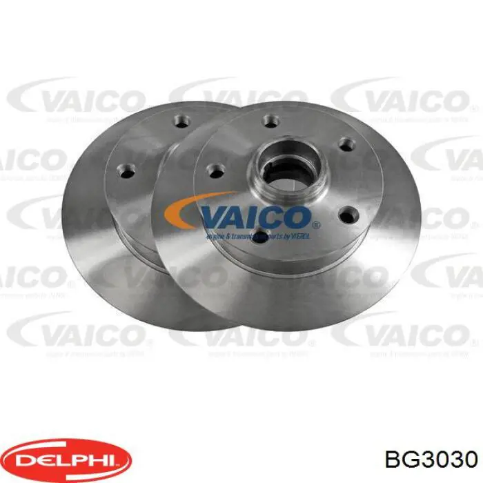 Диск гальмівний задній Delphi BG3030