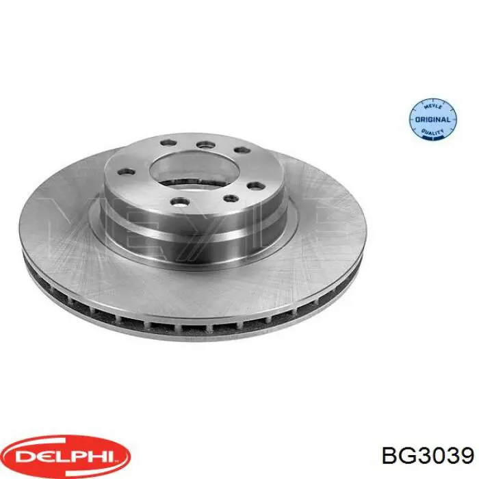 Гальмівні диски передні BG3039 Delphi